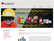 Tablet Screenshot of dotsolutionssa.com